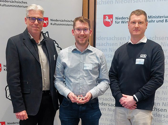 Gerhard Runge, BBS II Celle Christian Otte, , BBS II Celle Joscha Falman, CADSpeed GmbH